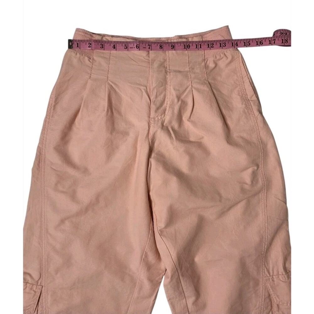 Free People Movement mesmerize me Cargo Pants In Sunkissed Pink Size Small - Picture 9 of 11